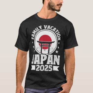Family Vacation Japan 2025 Beach-sommaruppehållet T Shirt