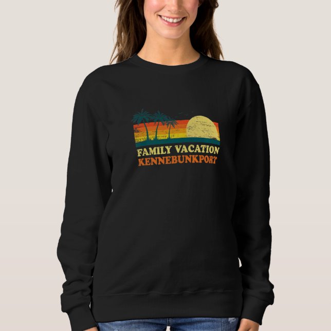 Family Vacation Kennebunkport American Maine Usa B T Shirt (Framsida)