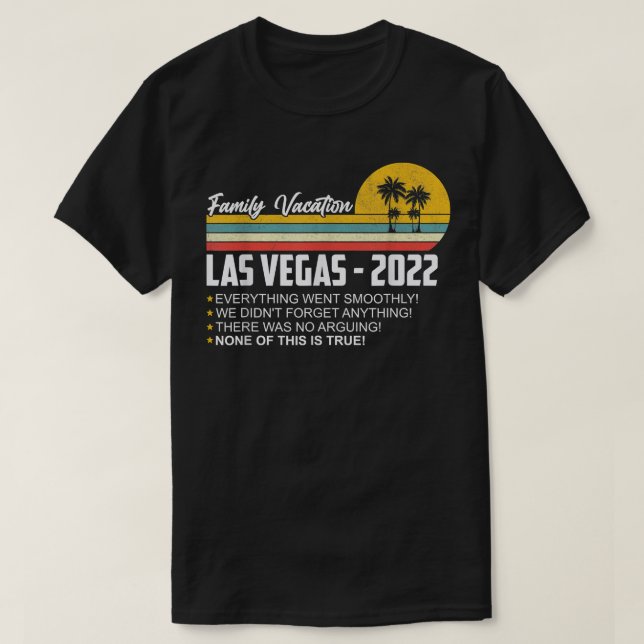 Family Vacation Las Vegas 2022 Matching Family Tri T Shirt (Design framsida)