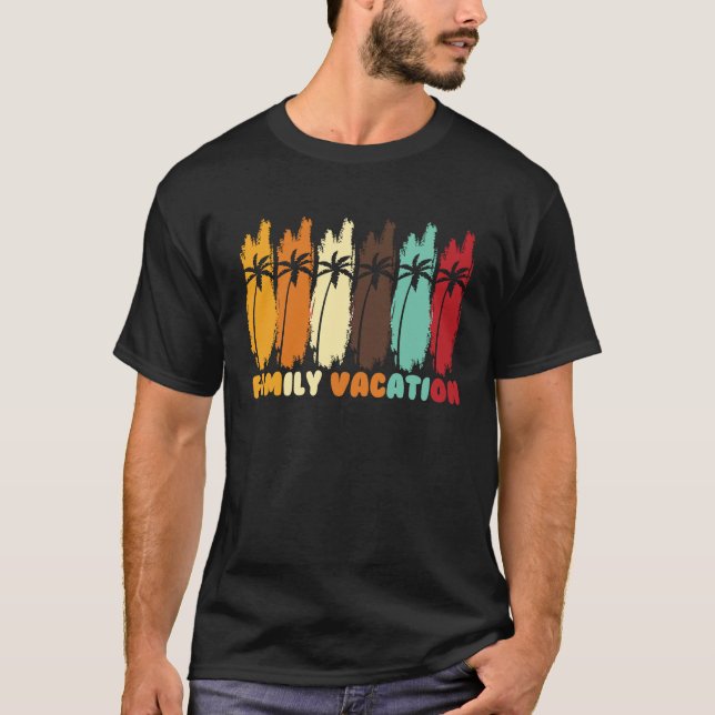 Family Vacation Matching summer trip 4 T Shirt (Framsida)