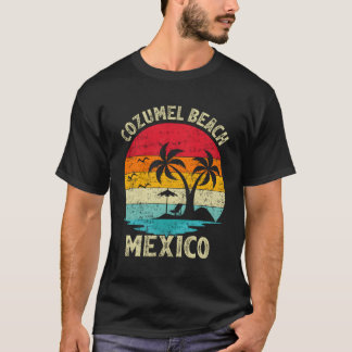 Family Vacation Mexico Cozumel Beach T Shirt