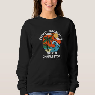 Family Vacation North Charleston Beach South Sång T Shirt