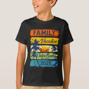 Family Vacation Outer Banker North Carolina 2025 F T Shirt