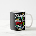 Family Vacation Playa del Carmen 2025 Skapar Memor Kaffemugg<br><div class="desc">Family Vacation Playa del Carmen 2025 Skapar minnen sommaren</div>