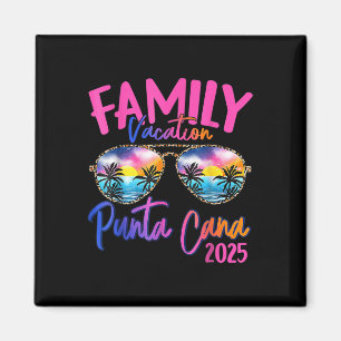 Family Vacation Punta Cana 2025 Matching Helgdag S Magnet