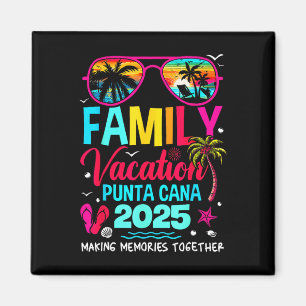 Family Vacation Punta Cana 2025 Skapar minnen till Magnet