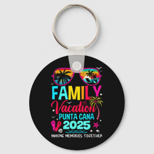 Family Vacation Punta Cana 2025 Skapar minnen till Nyckelring