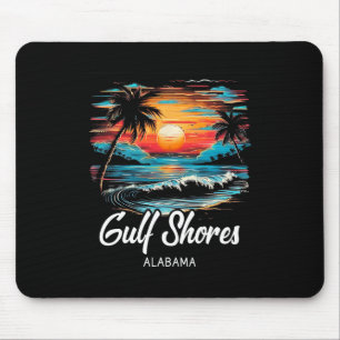 Family Vacation Retro Sunset Alabama Bukt Shores Musmatta