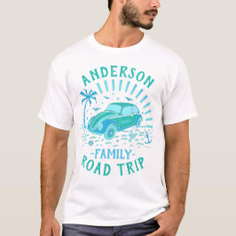 Family Vacation Road Resa Car | Personlig V2 T Shirt