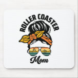 Family Vacation Rollercoaster Messy Bun Roller Coa Musmatta<br><div class="desc">Family Vacation Rollercoaster Messy Bun Roller Underlägg Mamma</div>