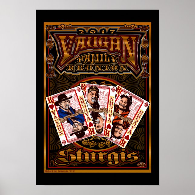 Family Vaughn Reunion Poster (Framsidan)