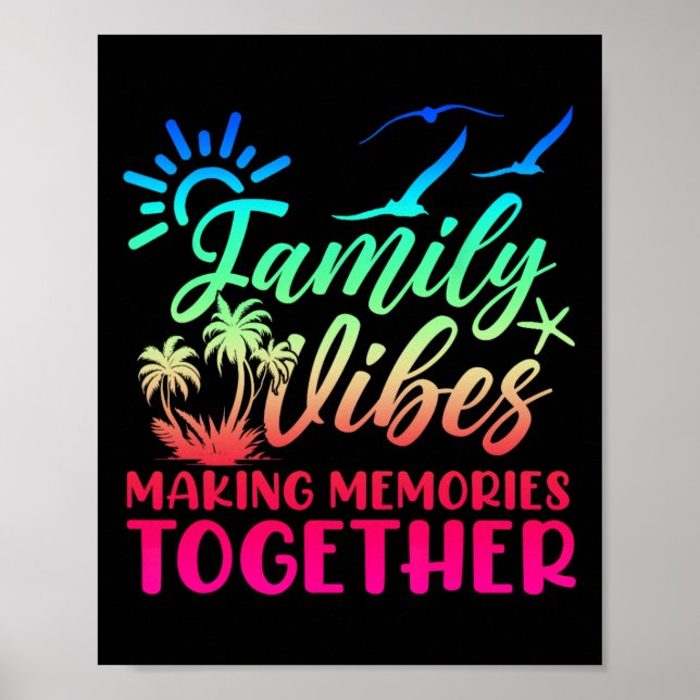 Family Vibes Skapar Memorials 2025 Family Reunion  Poster (Framsidan)