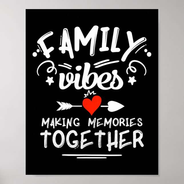 Family Vibes Skapar Memorials 2025 Family Reunion  Poster (Framsidan)