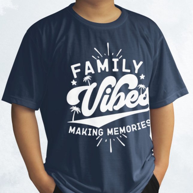 Family Vibes Skapar minnesmärkesprogram som funger T Shirt (Skapare uppladdad)