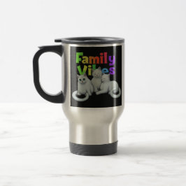 "Family Vibes" Travel Coffee Mug Resemugg