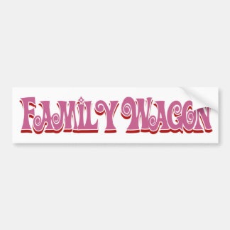 Family Wagon Bildekal