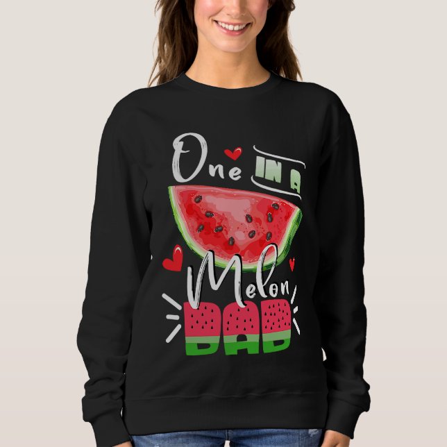 Family Watermelon Matching Group  One In A Melon D T Shirt (Framsida)