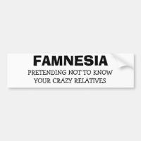 Famnesia - låtsa för att inte veta dina släktingar