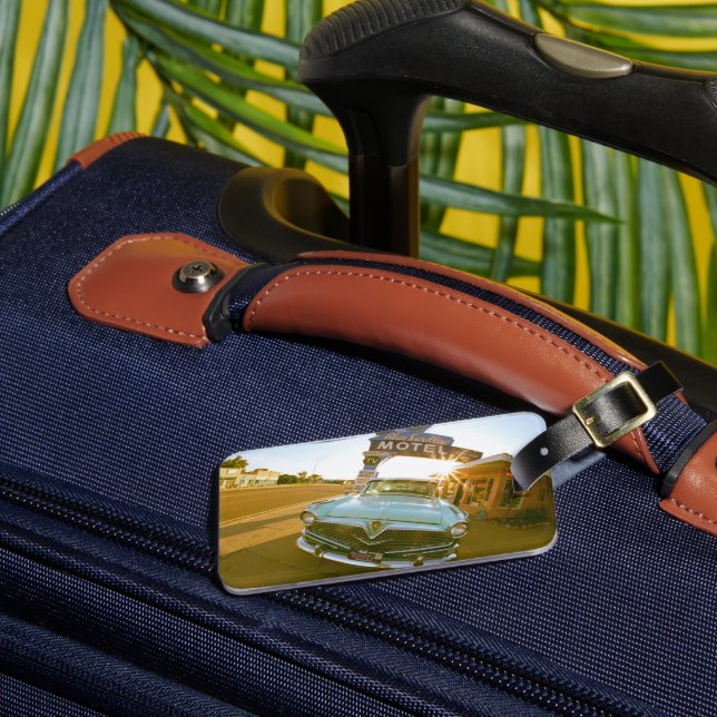 Famous Blue Swallow Motel on Route 66 Bagagebricka (Framsida Insitu 3)