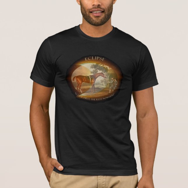 Famous Racehorse - ECLIPSE. T Shirt (Framsida)