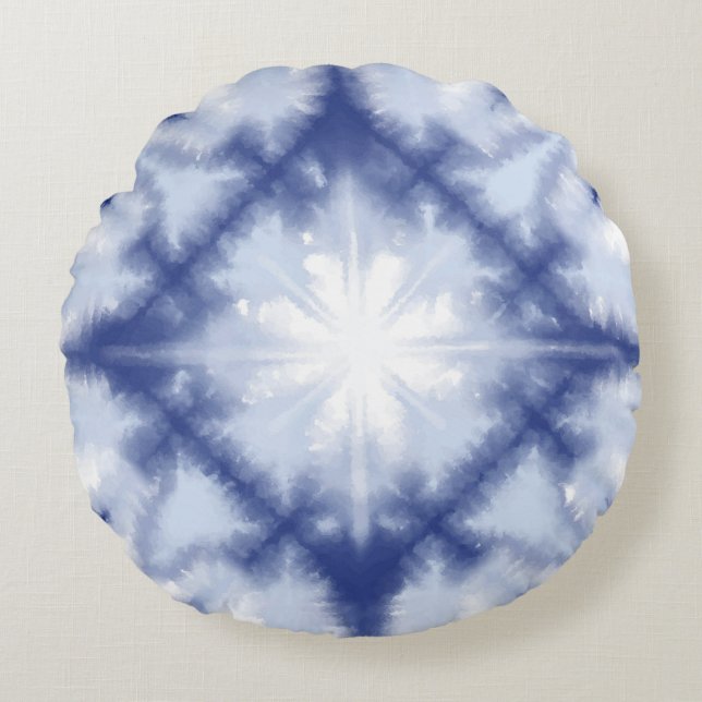 Famous Round Pillow Rund Kudde (Framsidan)