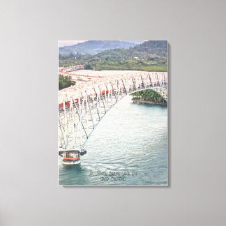 Famous San Juanico Bridge, Ph. -  Canvastryck
