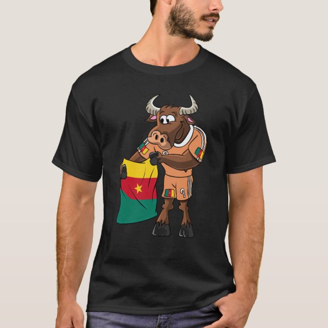 Fan Bull Cameroon T Shirt (Framsida)