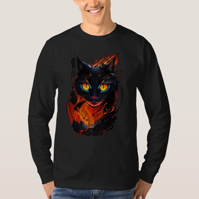 Fan Cat T Shirt (Framsida)