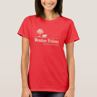 Fan de Mouton Frileux T-shirt foncé