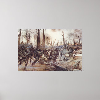 Fan Fighters från Harlem av H. Charles McBarron Canvastryck