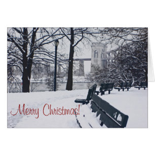 Fan Grind Bridge God jul Card OBS Kort