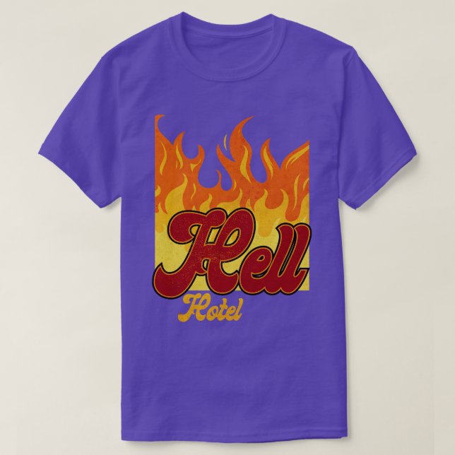 Fan Hotel Heavy Metall T Shirt (Design framsida)