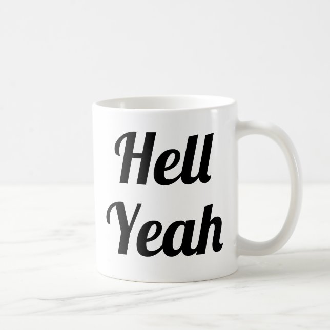 Fan Ja| Slogan Mugg | handskriven maskin (Höger)