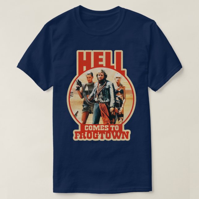 Fan kommer till Frogtown T Shirt (Design framsida)