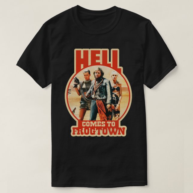 Fan kommer till Frogtown T Shirt (Design framsida)