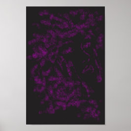 Fan konst av Rosé (Mörk ver.) Poster
