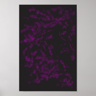 Fan konst av Rosé (Mörk ver.) Poster