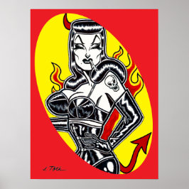 Fan på Heels Poster