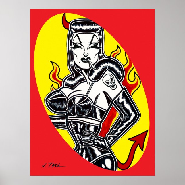 Fan på Heels Poster (Framsidan)