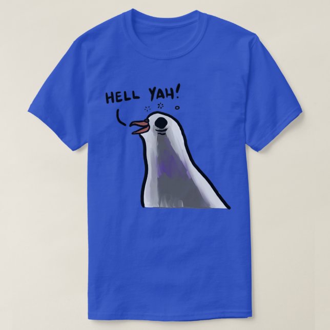 Fan Yah Pigeon 2 T Shirt (Design framsida)