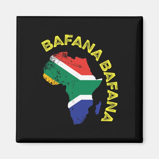 Fana Fana sydafrikansk fotboll  Magnet (Framsidan)