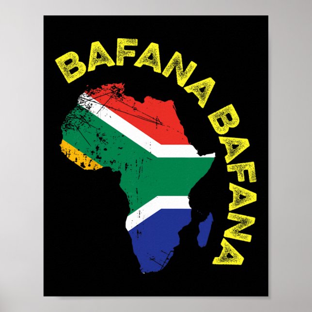 Fana Fana sydafrikansk fotboll  Poster (Framsidan)