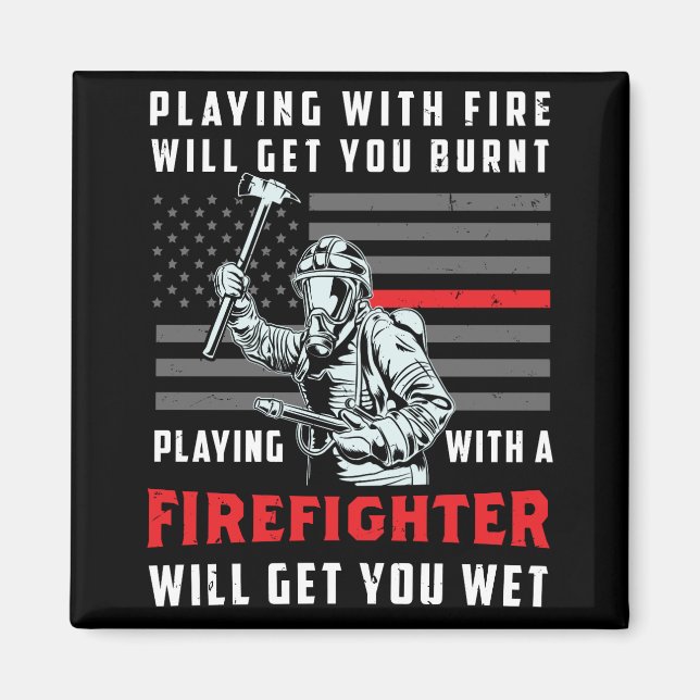 FANA FIREFIGHTER: Om du spelar med elden får du de Magnet (Framsidan)