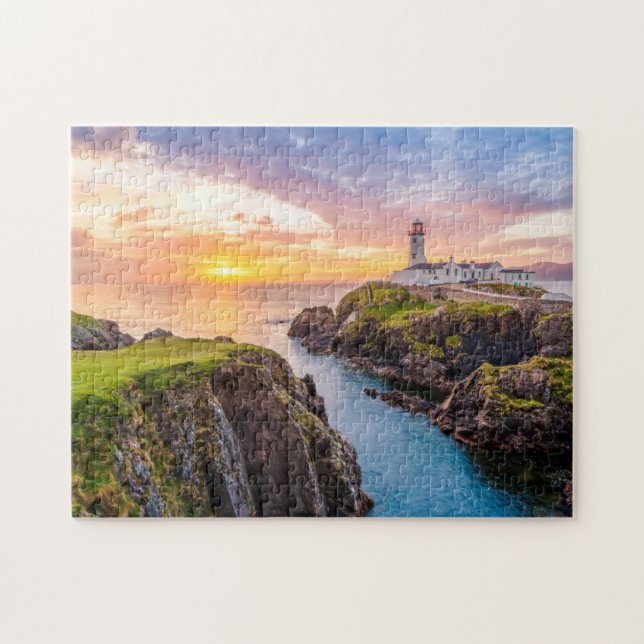 Fanad Head fyr Co. | Donegal Irland Pussel (Horisontell)