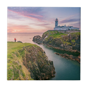 Fanad Head fyr Donegal, Irland Kakelplatta