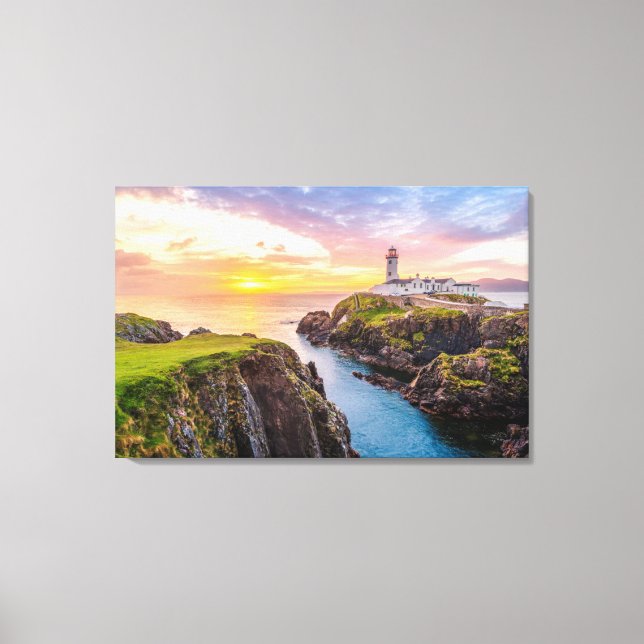 Fanad Head Lighthouse Co. | Donegal Ireland Canvastryck (Framsida)
