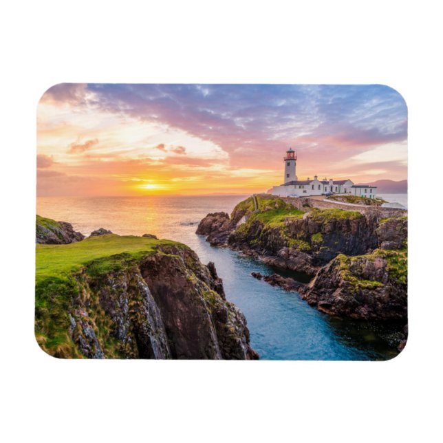 Fanad Head Lighthouse Co. | Donegal Ireland Magnet (Horisontell)