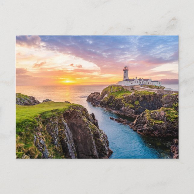 Fanad Head Lighthouse Co. | Donegal Ireland Vykort (Framsida)