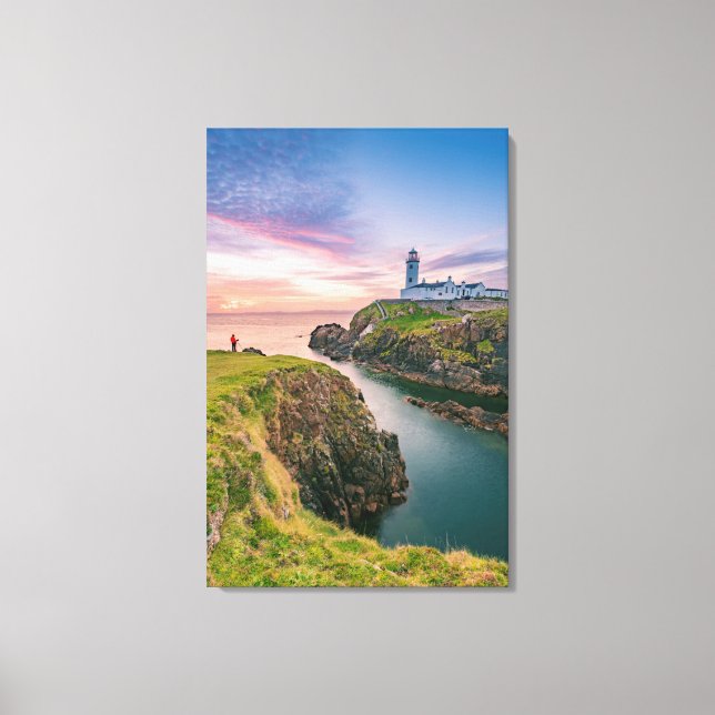 Fanad Head Lighthouse | Donegal, Irland Canvastryck (Framsida)