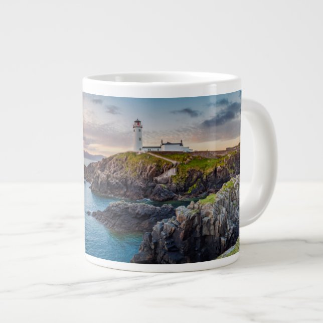 Fanad Head Lighthouse | Donegal, Irland Jumbo Mugg (Framsida höger)